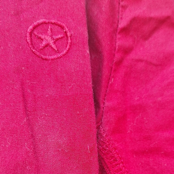 Converse Red Long Sleeve Shirt Women's Size Small - Picture 4 of 7